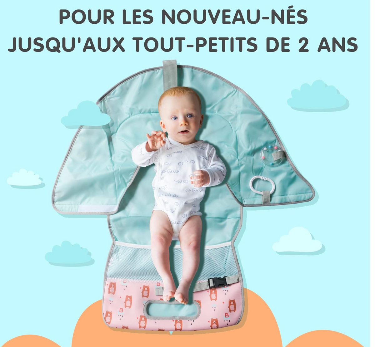 Tablier Peinture Imperméable Enfant – Nylon, Manches Longues, 3 Poches, 5-8 Ans – Dessin, Cuisine, école – Facile à Nettoyer