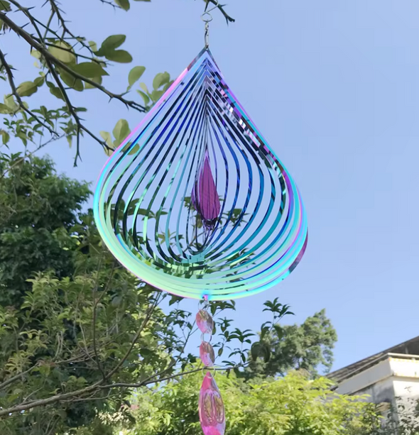 Répulsif oiseaux en 3D avec effet Arc-en-ciel