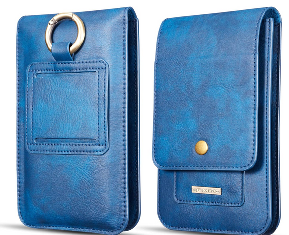 2025 -Pochette de ceinture 100% cuir avec porte-clés